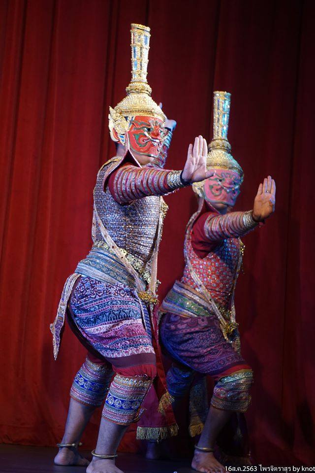 Thailand 🇹🇭 | “ไพจิตราสูร” Khon masked dance drama in Thailand