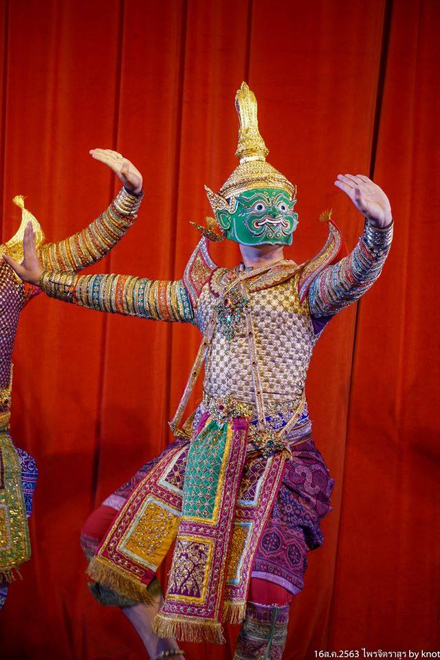 Thailand 🇹🇭 | “ไพจิตราสูร” Khon masked dance drama in Thailand
