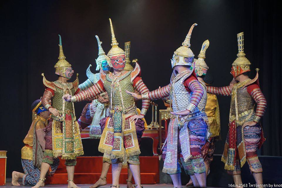 Thailand 🇹🇭 | “ไพจิตราสูร” Khon masked dance drama in Thailand