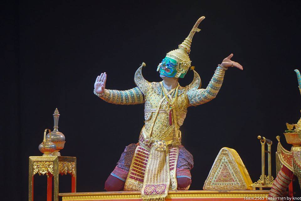Thailand 🇹🇭 | “ไพจิตราสูร” Khon masked dance drama in Thailand