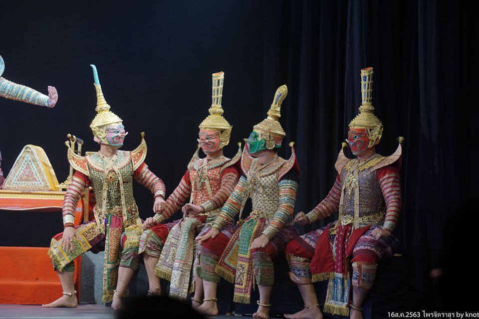 Thailand 🇹🇭 | “ไพจิตราสูร” Khon masked dance drama in Thailand