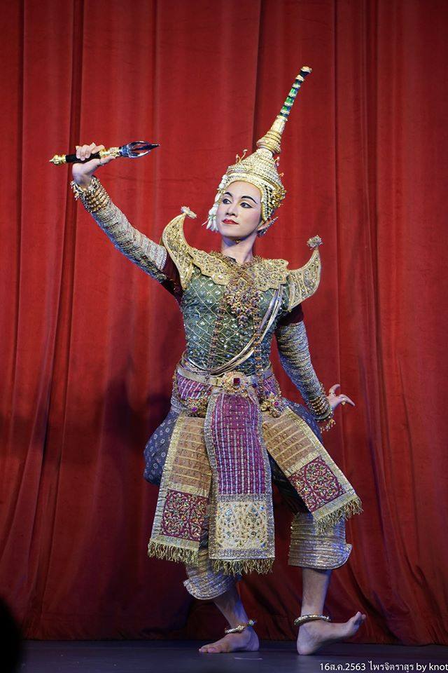 Thailand 🇹🇭 | “ไพจิตราสูร” Khon masked dance drama in Thailand