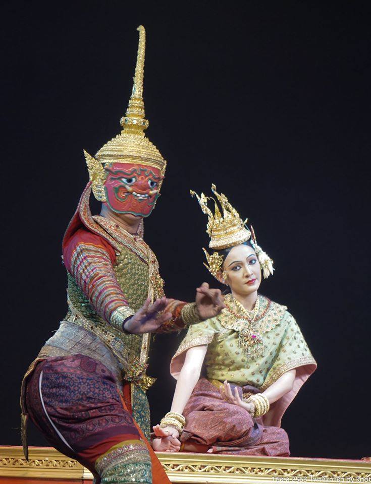 Thailand 🇹🇭 | “ไพจิตราสูร” Khon masked dance drama in Thailand