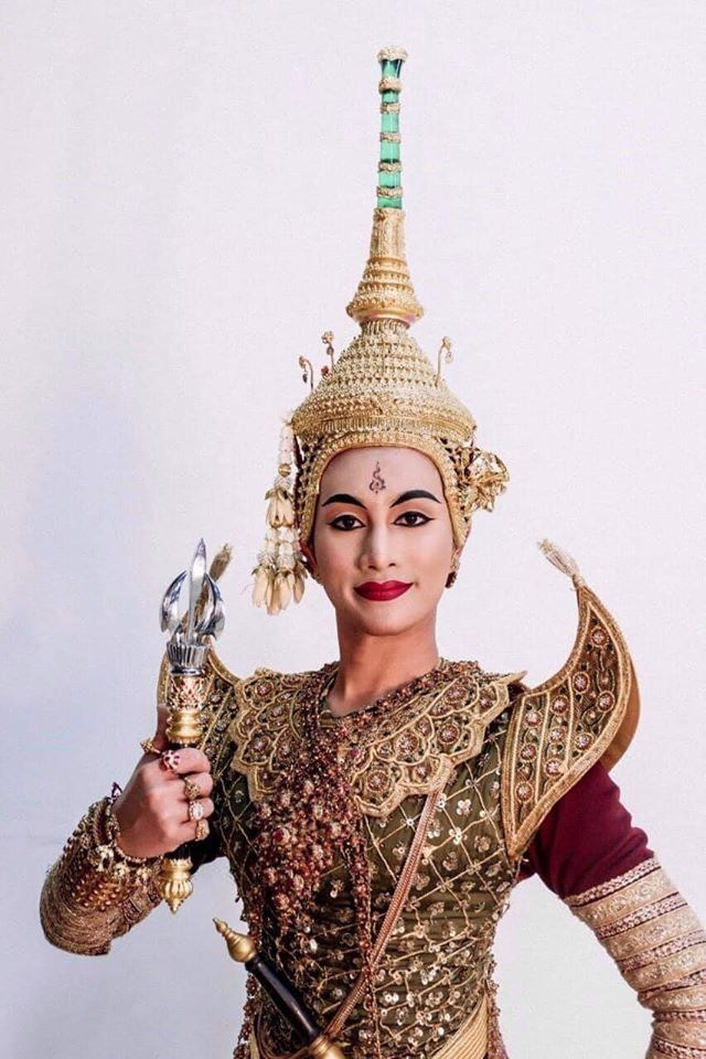 Thailand ðđð | “āđāļāļāļīāļāļĢāļēāļŠāļđāļĢ” Khon masked dance drama in Thailand