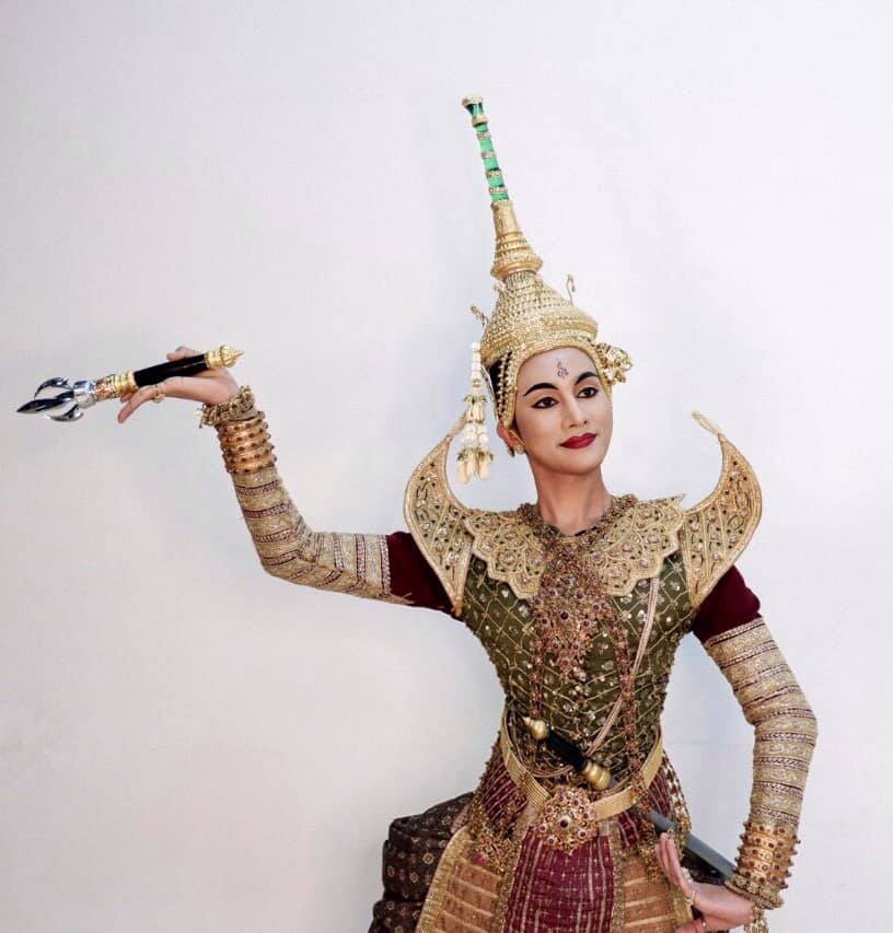 Thailand ðđð | “āđāļāļāļīāļāļĢāļēāļŠāļđāļĢ” Khon masked dance drama in Thailand