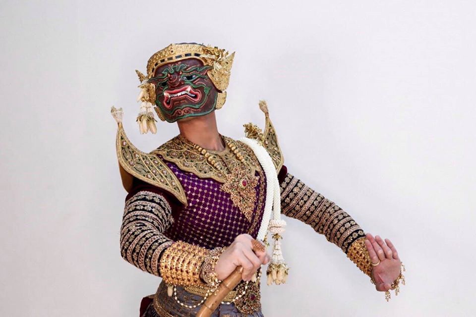 Thailand ðđð | “āđāļāļāļīāļāļĢāļēāļŠāļđāļĢ” Khon masked dance drama in Thailand
