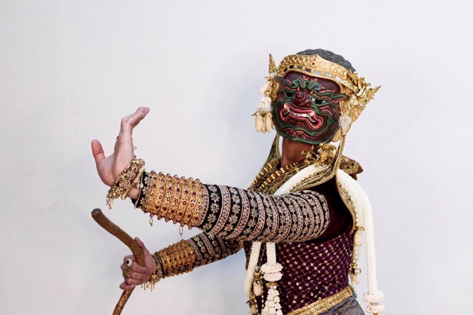 Thailand ðđð | “āđāļāļāļīāļāļĢāļēāļŠāļđāļĢ” Khon masked dance drama in Thailand