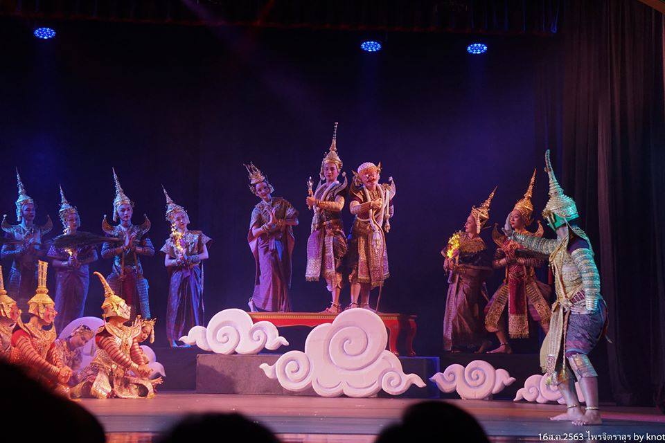 Thailand ðđð | “āđāļāļāļīāļāļĢāļēāļŠāļđāļĢ” Khon masked dance drama in Thailand