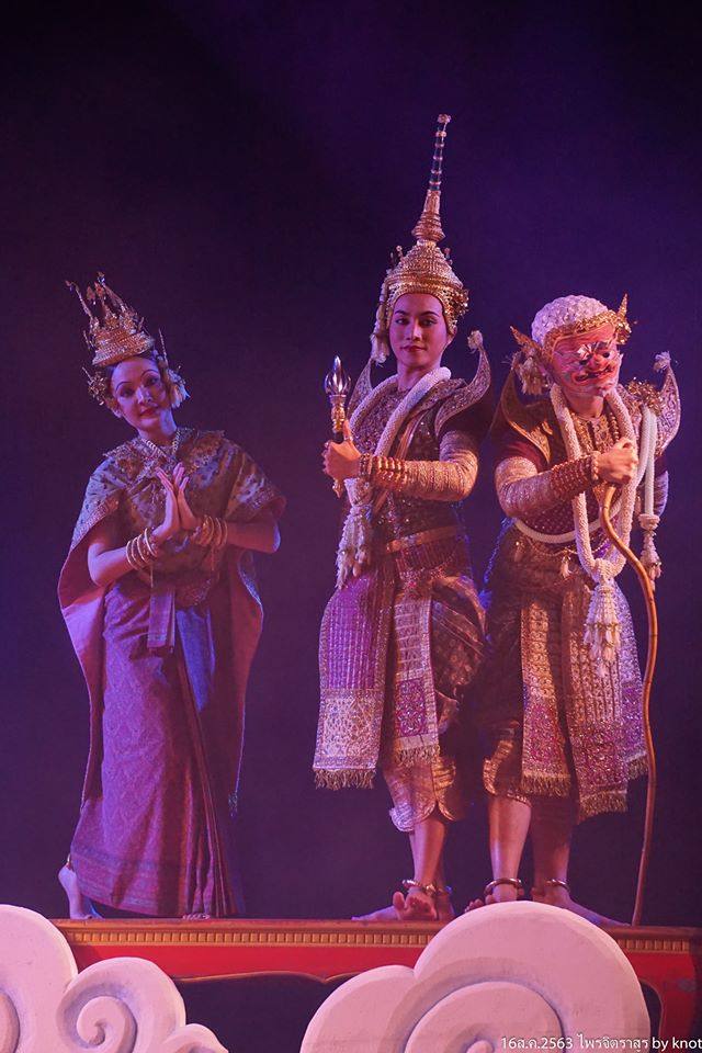 Thailand ðđð | “āđāļāļāļīāļāļĢāļēāļŠāļđāļĢ” Khon masked dance drama in Thailand