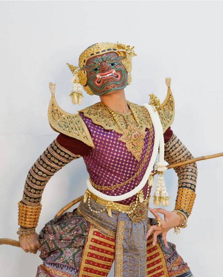 Thailand ðđð | “āđāļāļāļīāļāļĢāļēāļŠāļđāļĢ” Khon masked dance drama in Thailand