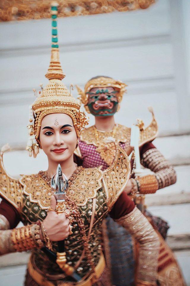 Thailand ðđð | “āđāļāļāļīāļāļĢāļēāļŠāļđāļĢ” Khon masked dance drama in Thailand