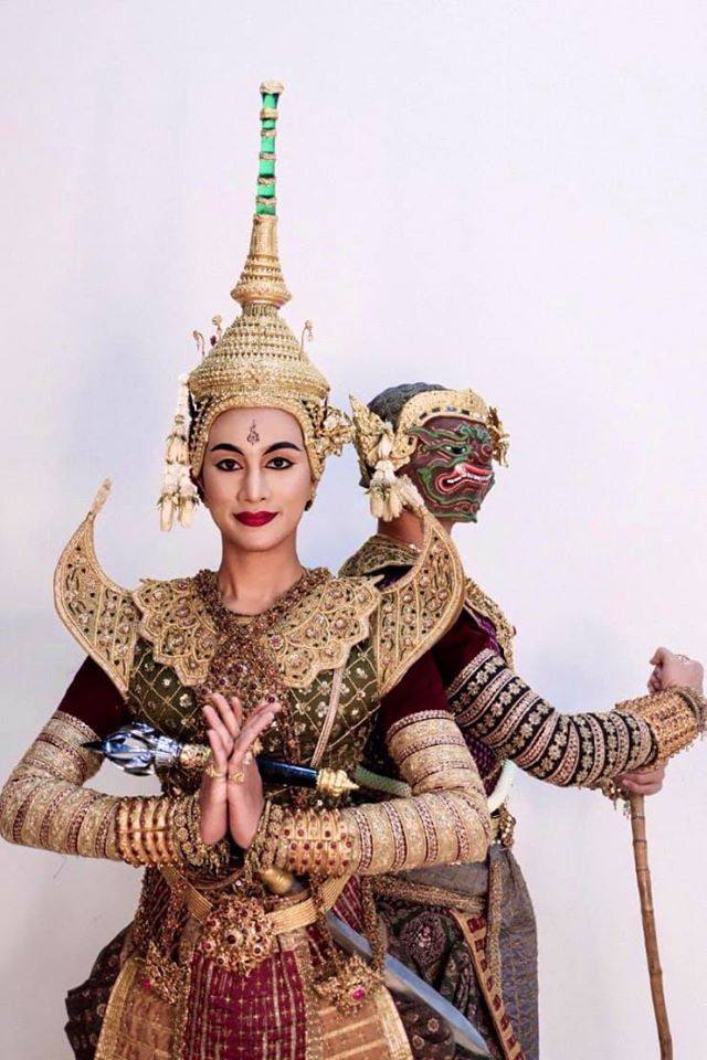 Thailand ðđð | “āđāļāļāļīāļāļĢāļēāļŠāļđāļĢ” Khon masked dance drama in Thailand