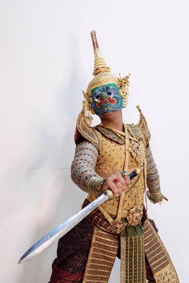 Thailand ðđð | “āđāļāļāļīāļāļĢāļēāļŠāļđāļĢ” Khon masked dance drama in Thailand