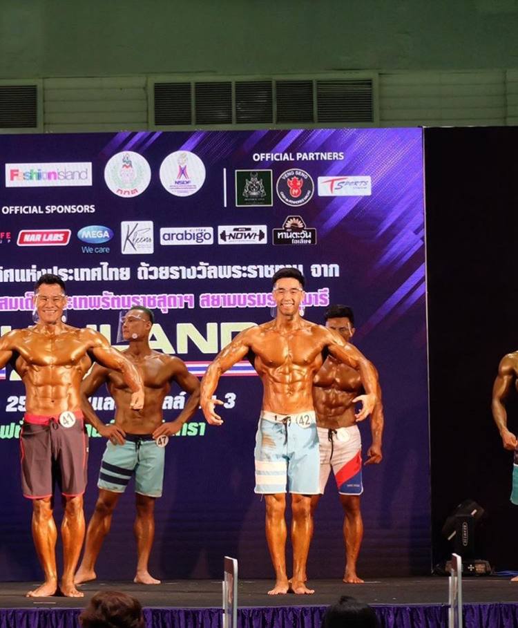 ประกวดเพาะกาย ยุคcovid19