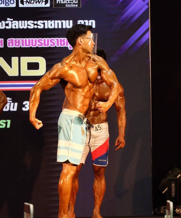 ประกวดเพาะกาย ยุคcovid19