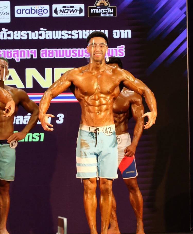 ประกวดเพาะกาย ยุคcovid19