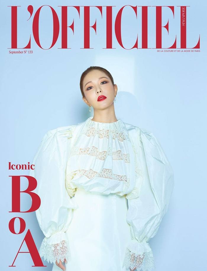BoA @ L'Officiel Singapore September 2020