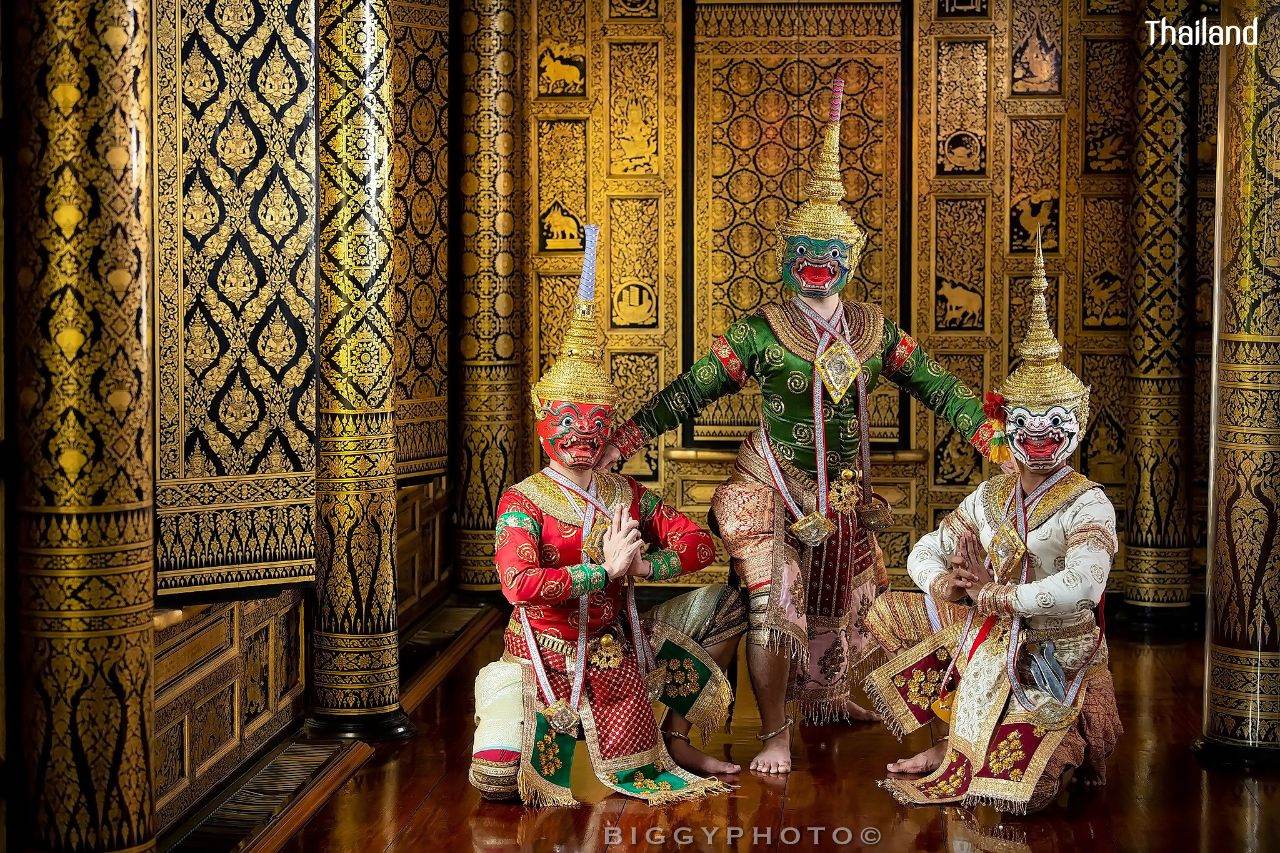 THAILAND 🇹🇭 | "โขน" Khon masked dance drama in Thailand