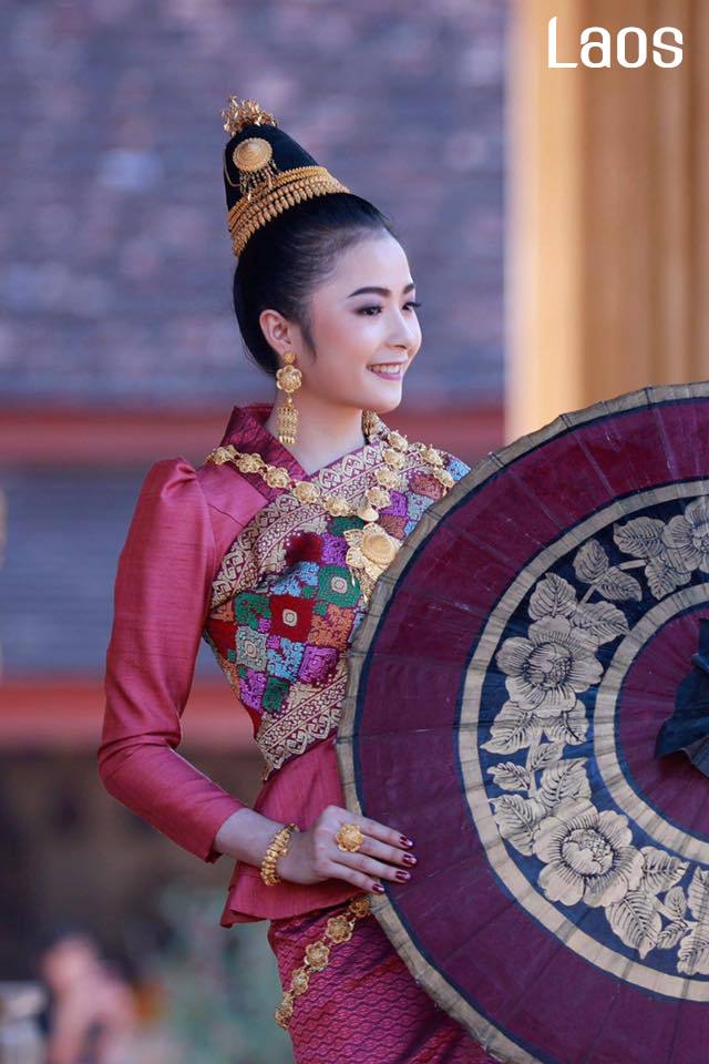 Laos 🇱🇦 | "ງານແຕ່ງ ລາວ" Laos traditional wedding costume
