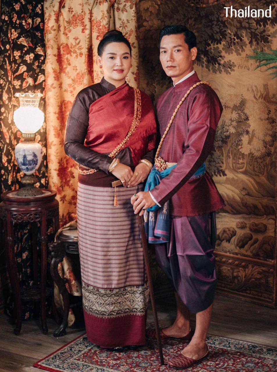 THAILAND 🇹🇭 | ล้านนา, Lanna traditional costume - Tai Yuan ethnic.
