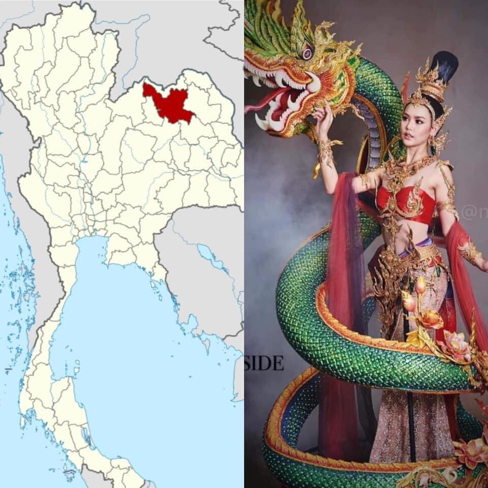 THAILAND 🇹🇭 | Thai Dress of Miss Grand Thailand 2020. "Udon Thani"