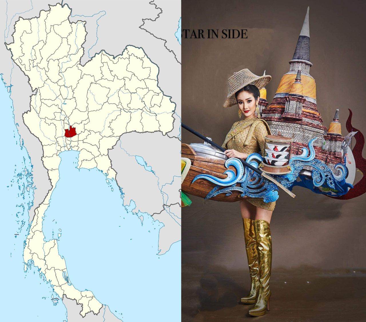 THAILAND 🇹🇭 | Thai Dress of Miss Grand Thailand 2020. "Phra Nakhon Si Ayutthaya"
