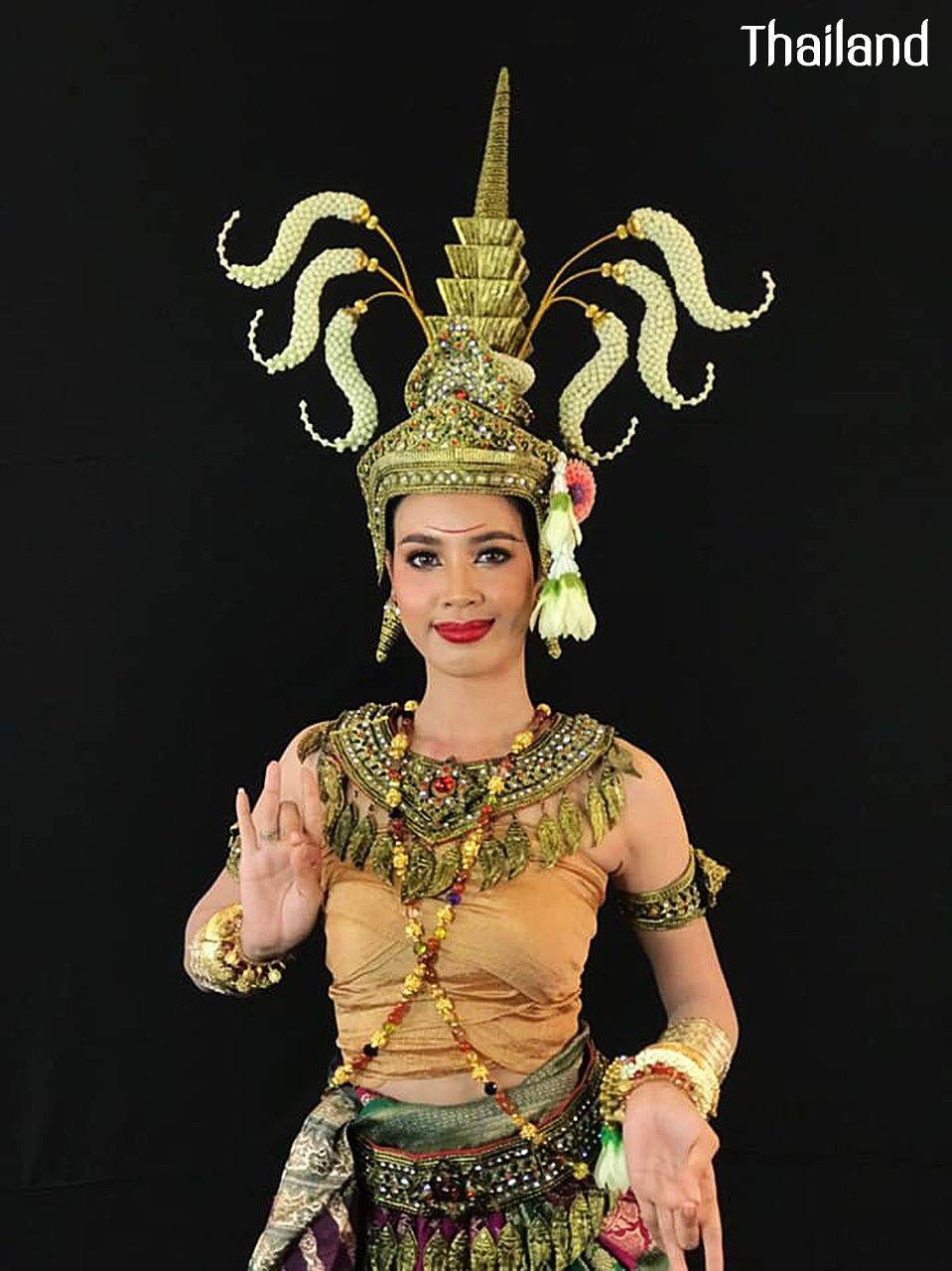 THAILAND 🇹🇭 | Thai Apsara Dance "อัปสรบุปผาเทวี" ថៃ អប្សរា