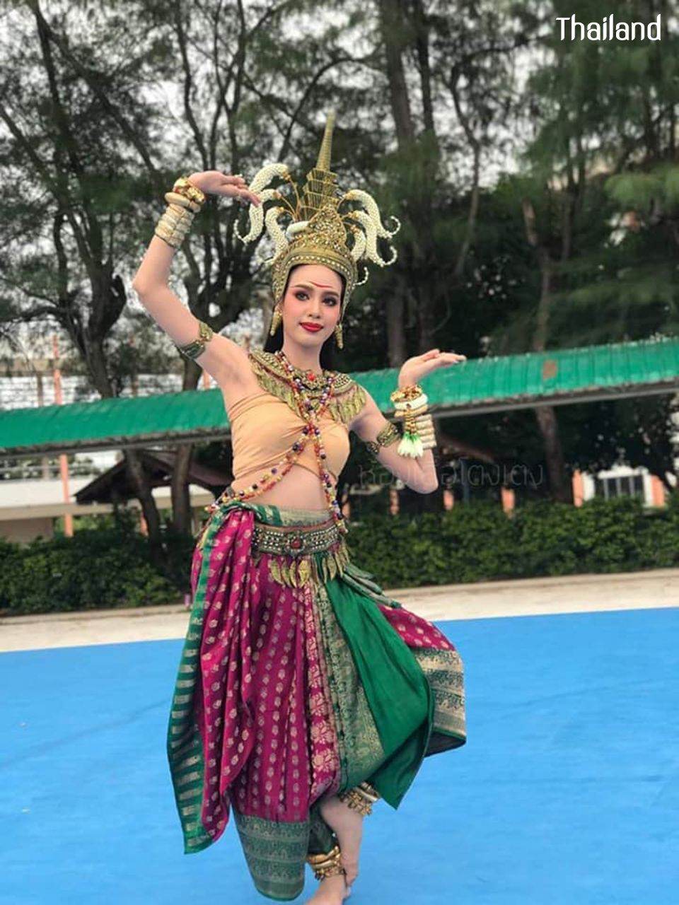 THAILAND 🇹🇭 | Thai Apsara Dance "อัปสรบุปผาเทวี" ថៃ អប្សរា