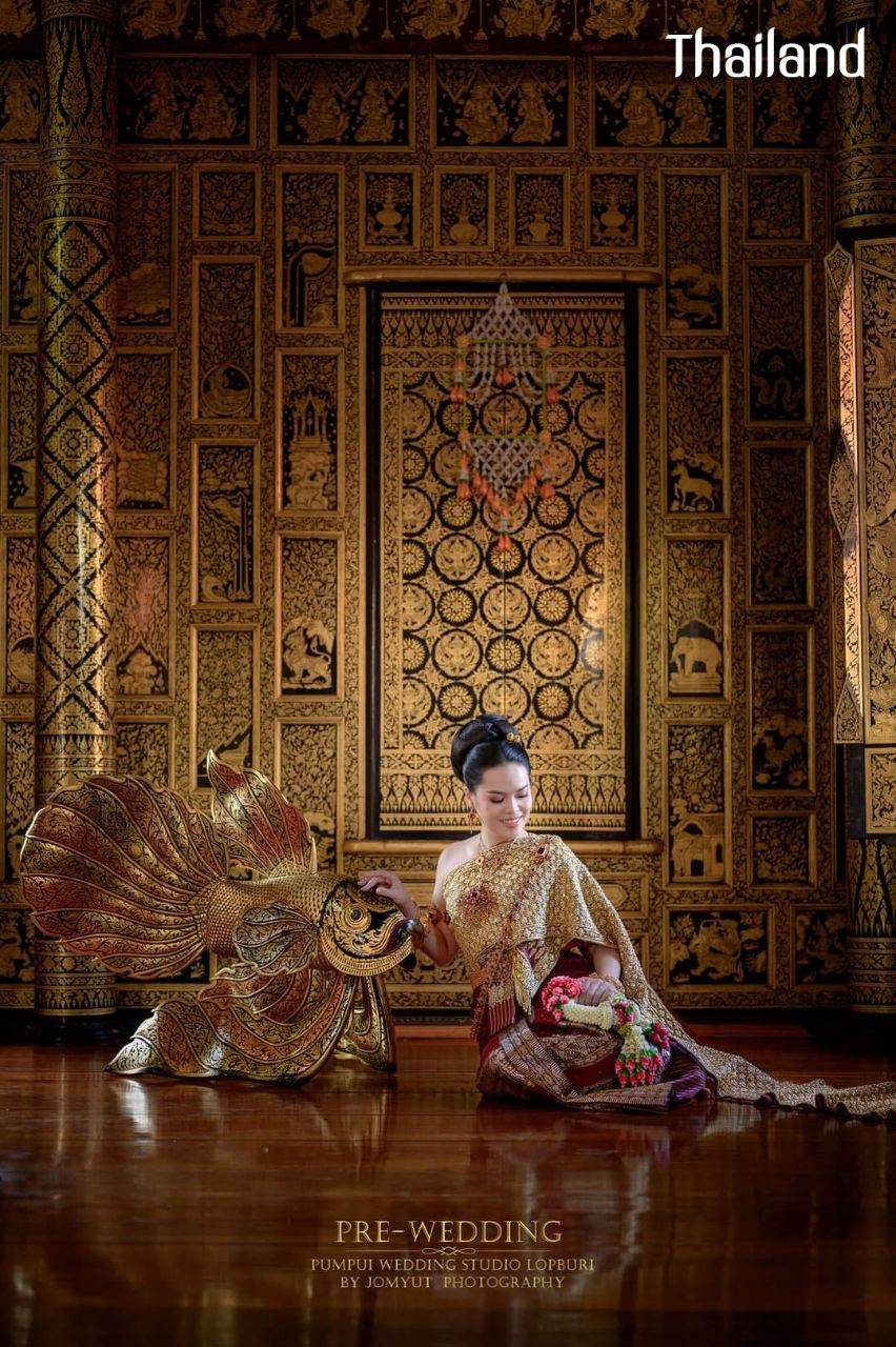 THAILAND 🇹🇭 | Thai wedding dress, ชุดไทยวิวาห์