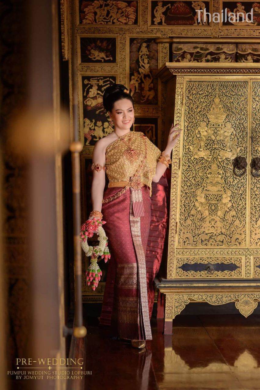 THAILAND 🇹🇭 | Thai wedding dress, ชุดไทยวิวาห์