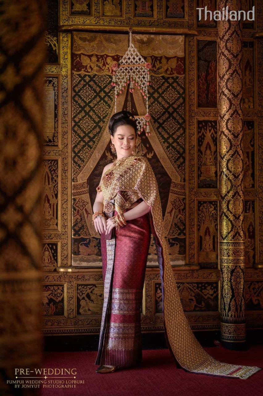 THAILAND 🇹🇭 | Thai wedding dress, ชุดไทยวิวาห์