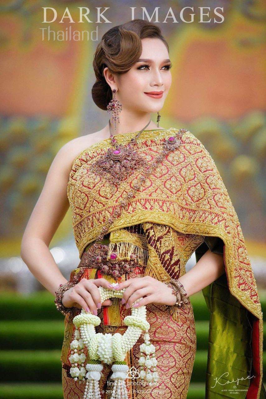 THAILAND 🇹🇭 | Thai wedding dress, ชุดไทยวิวาห์