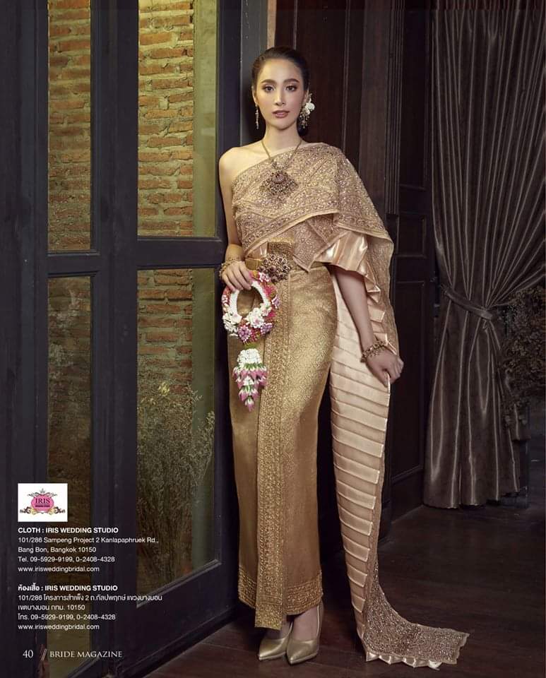 THAILAND 🇹🇭 | Thai wedding dress, ชุดไทยวิวาห์