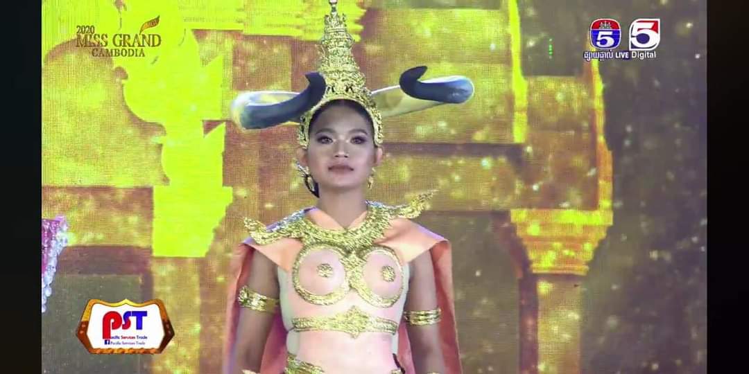 National costume, Miss grand Cambodia2020 🇰🇭