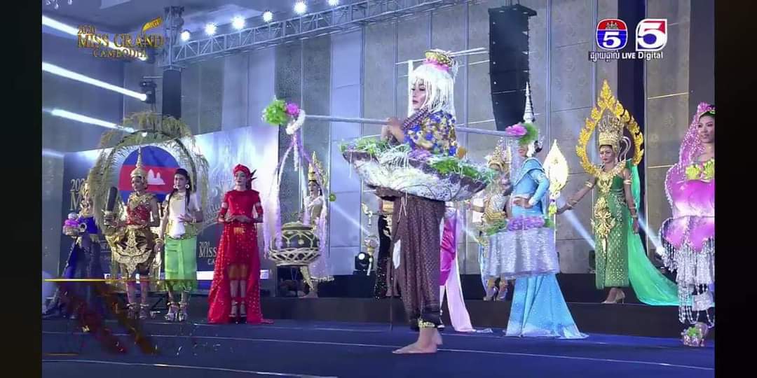 National costume, Miss grand Cambodia2020 🇰🇭