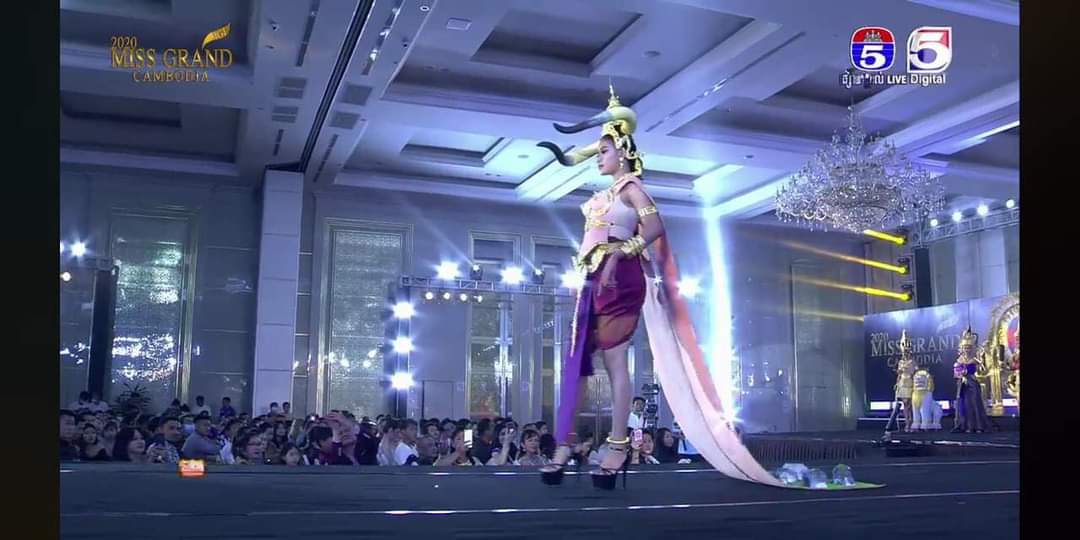 National costume, Miss grand Cambodia2020 🇰🇭