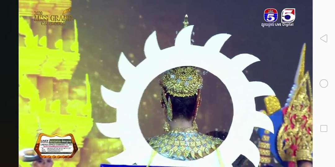 National costume, Miss grand Cambodia2020 🇰🇭