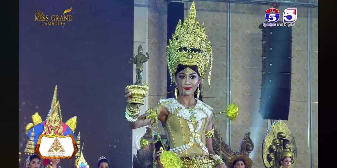 National costume, Miss grand Cambodia2020 🇰🇭