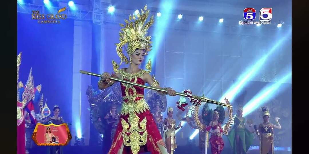 National costume, Miss grand Cambodia2020 🇰🇭