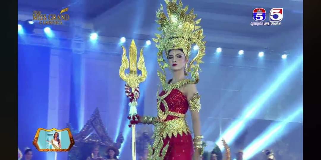 National costume, Miss grand Cambodia2020 🇰🇭