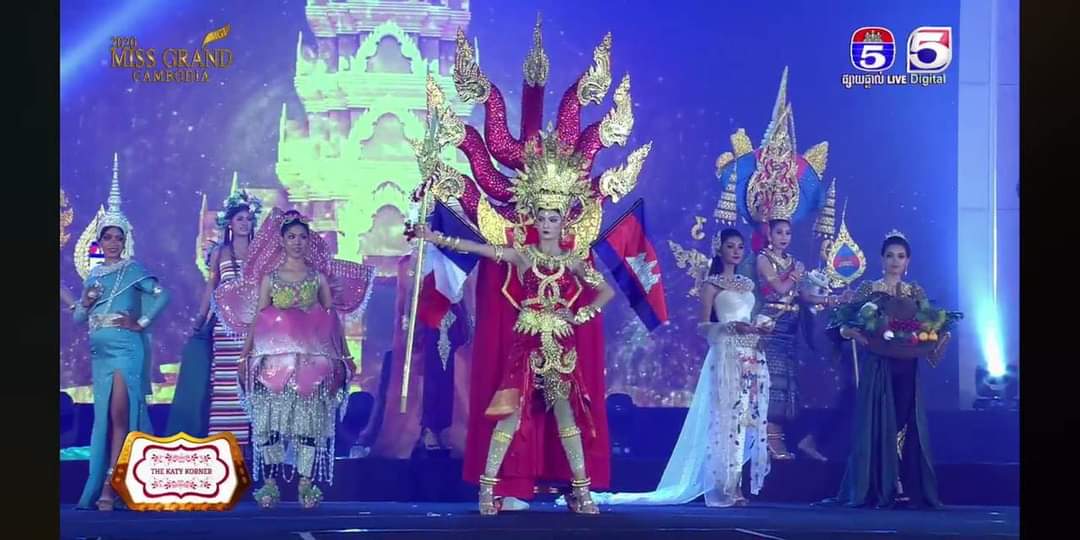 National costume, Miss grand Cambodia2020 🇰🇭