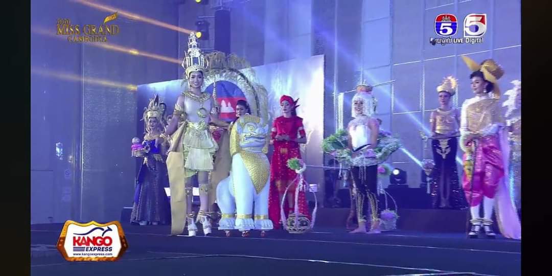 National costume, Miss grand Cambodia2020 🇰🇭