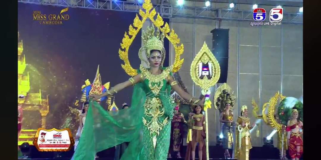 National costume, Miss grand Cambodia2020 🇰🇭