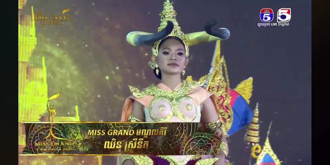 National costume, Miss grand Cambodia2020 🇰🇭