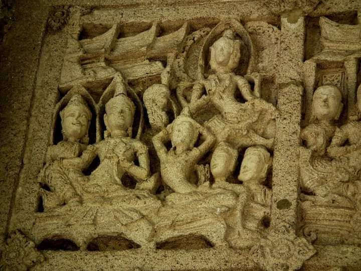 THAILAND 🇹🇭 | Early Ayutthaya period stucco at Wat Lai temple, Lopburi province