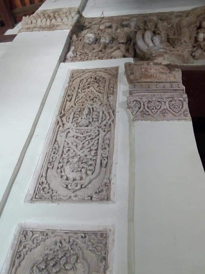 THAILAND 🇹🇭 | Early Ayutthaya period stucco at Wat Lai temple, Lopburi province