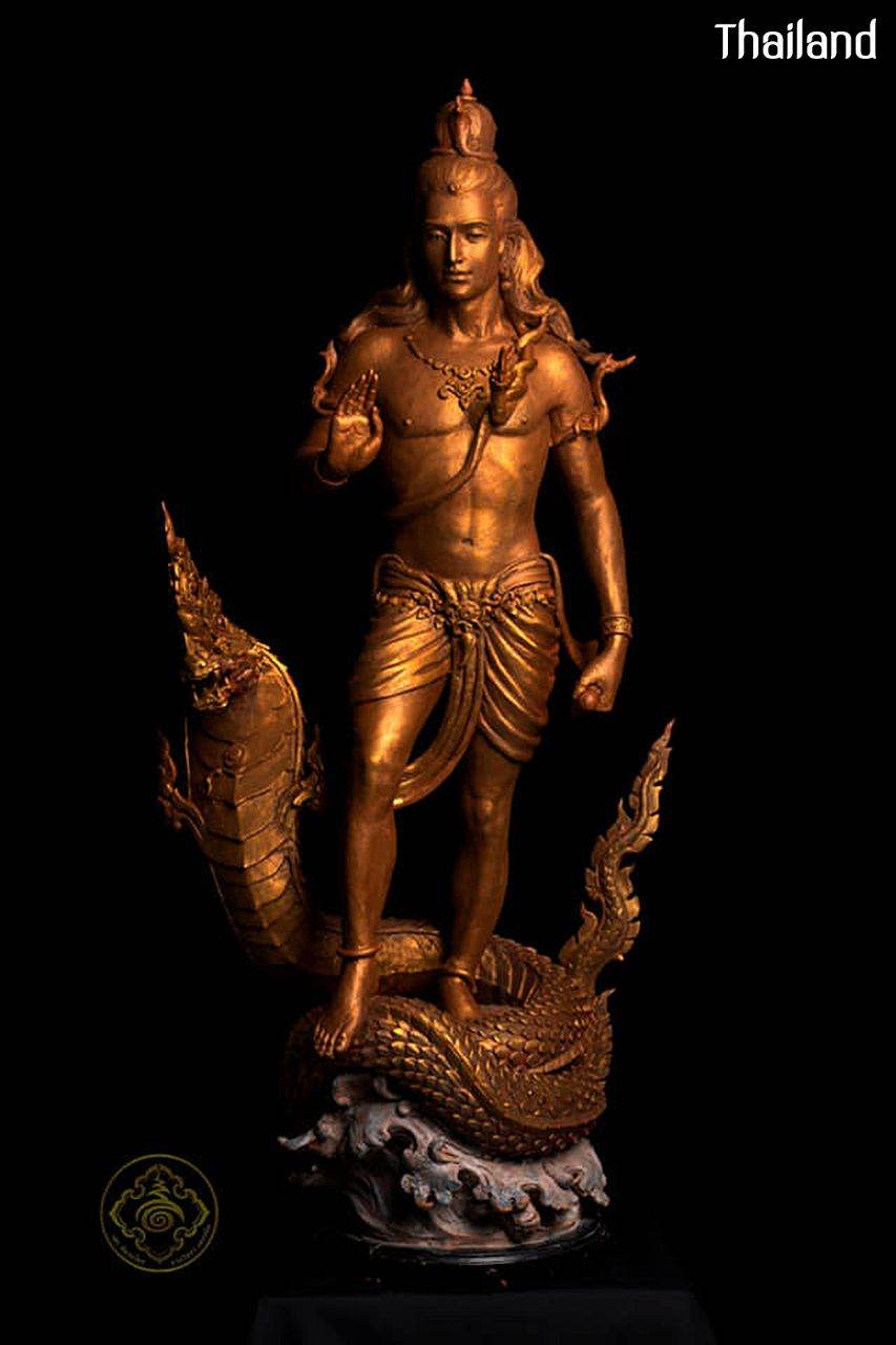 THAILAND ðđð | "āļāļāļāđāļāļēāļāļēāļāļīāļāļāļĩāļĻāļĢāļĩāļŠāļļāļāđāļ" The sculpture of the great Naga