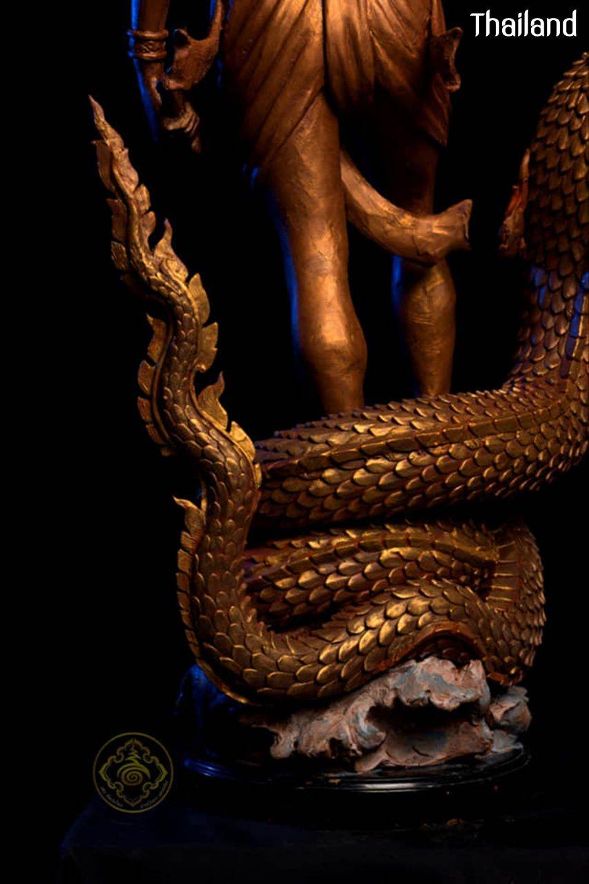 THAILAND ðđð | "āļāļāļāđāļāļēāļāļēāļāļīāļāļāļĩāļĻāļĢāļĩāļŠāļļāļāđāļ" The sculpture of the great Naga