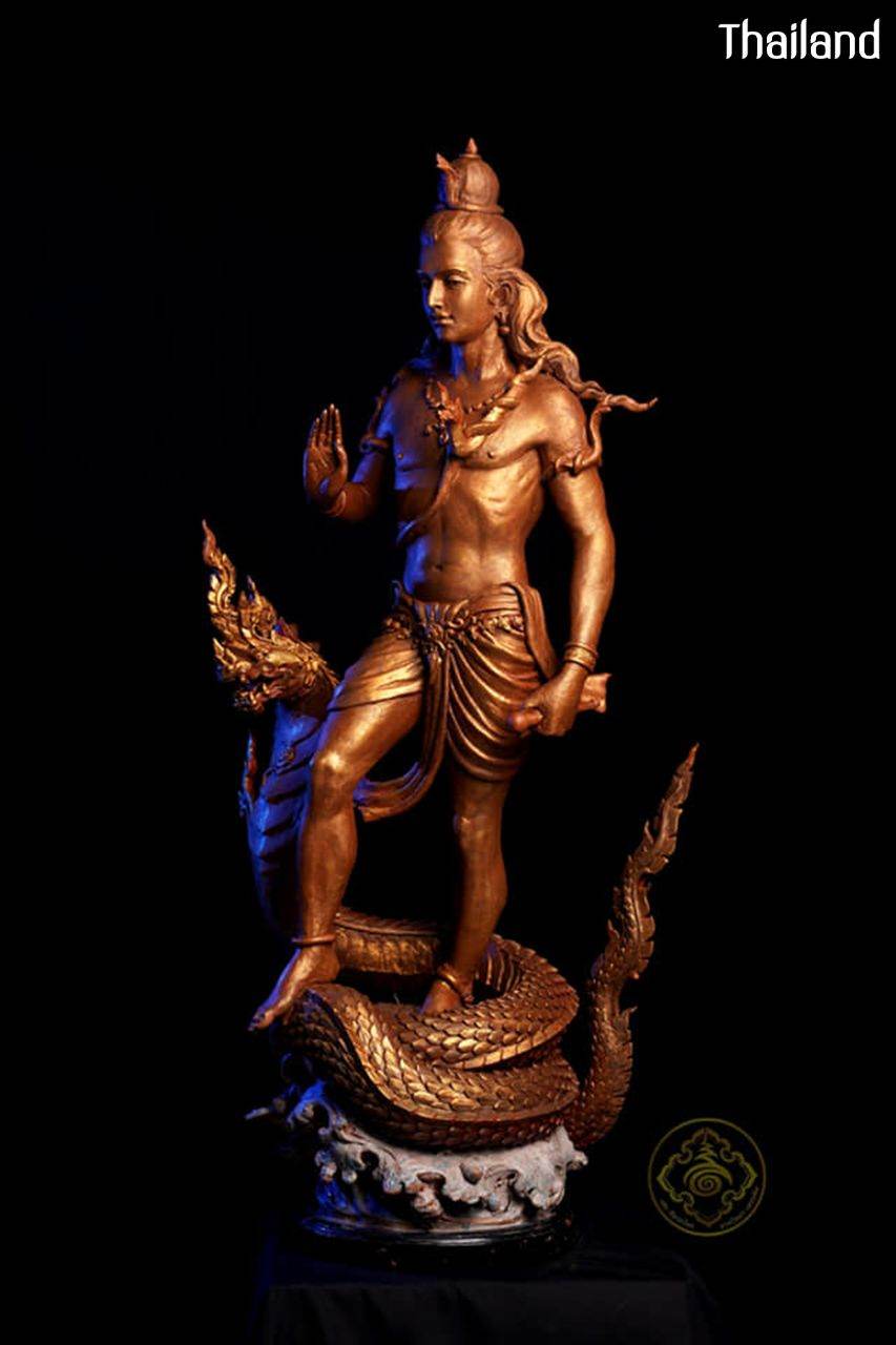 THAILAND ðđð | "āļāļāļāđāļāļēāļāļēāļāļīāļāļāļĩāļĻāļĢāļĩāļŠāļļāļāđāļ" The sculpture of the great Naga
