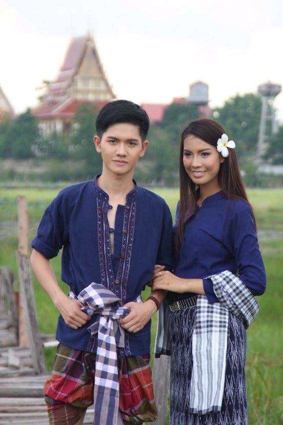 THAILAND 🇹🇭 | Isan traditional costume - การแต่งกายภาคอีสาน @ สะพานไม้แกดำ มหาสารคาม